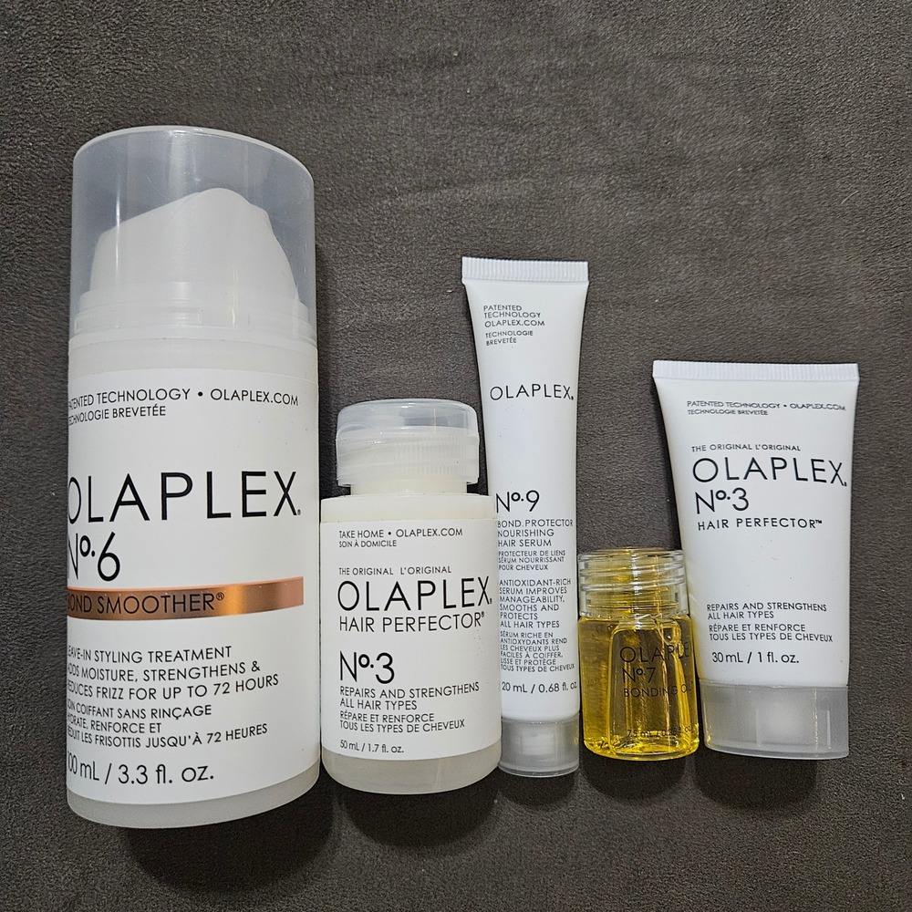 Olaplex Hair Care Set‎ No 3 No 6 No 7 No 9 Bond Smoother Perfector Serum Oil Kit
